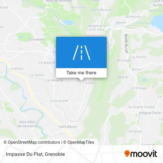 Impasse Du Plat map