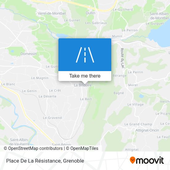 Place De La Résistance map