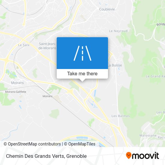 Chemin Des Grands Verts map