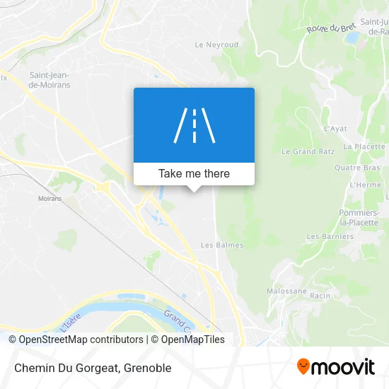 Chemin Du Gorgeat map