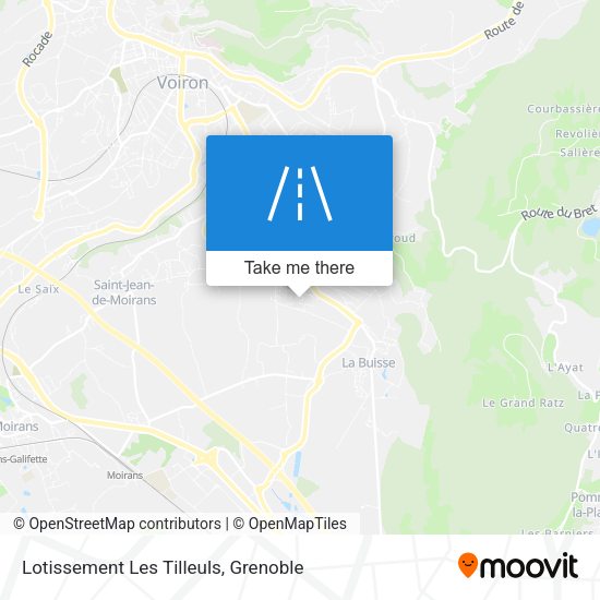 Lotissement Les Tilleuls map