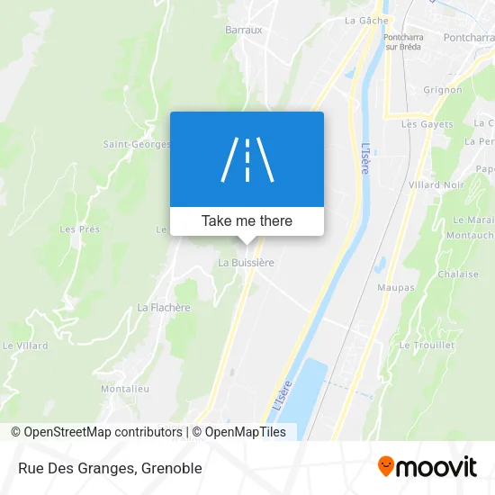 Rue Des Granges map