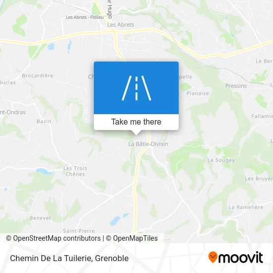Chemin De La Tuilerie map