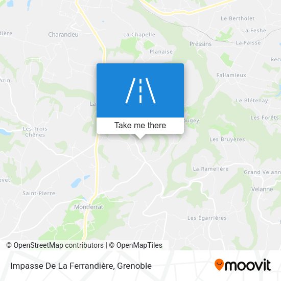 Impasse De La Ferrandière map