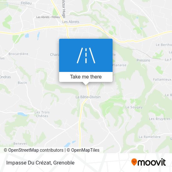 Impasse Du Crézat map
