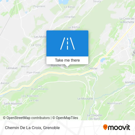 Chemin De La Croix map