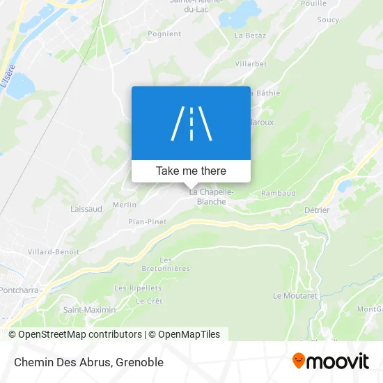 Chemin Des Abrus map