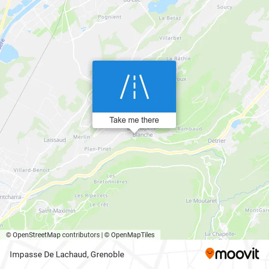 Impasse De Lachaud map