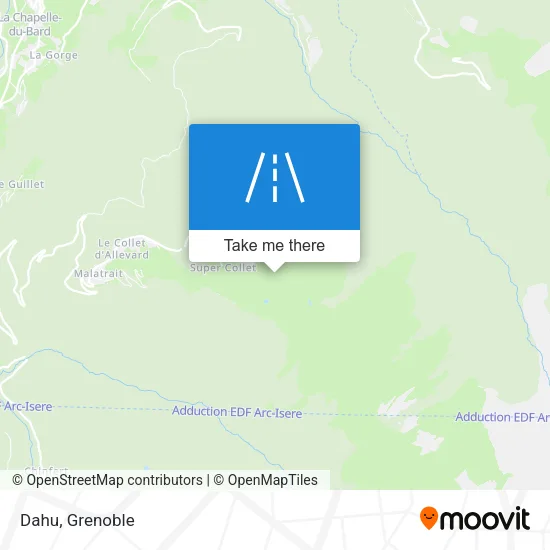 Dahu map