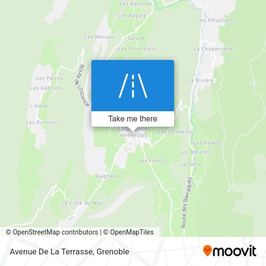 Avenue De La Terrasse map