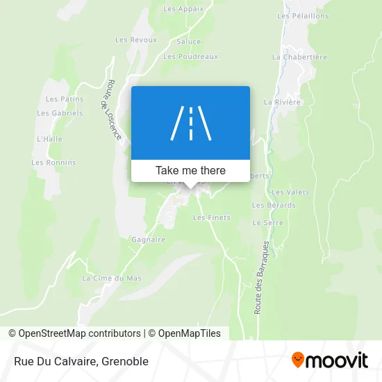 Rue Du Calvaire map