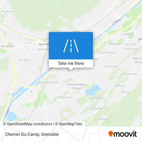 Chemin Du Camp map