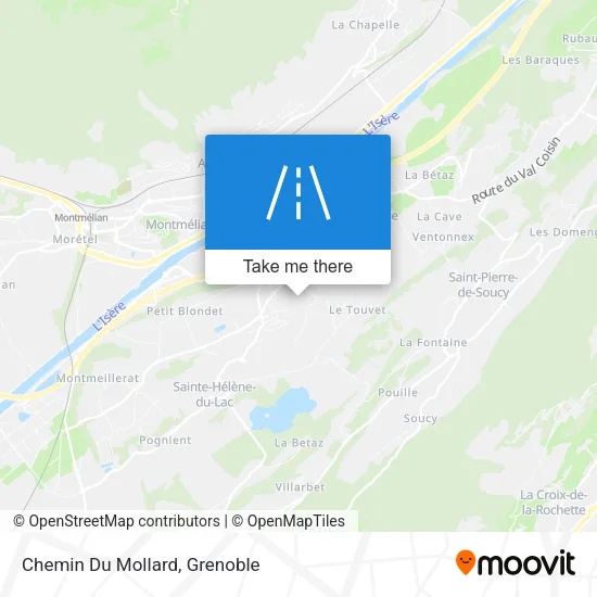 Chemin Du Mollard map