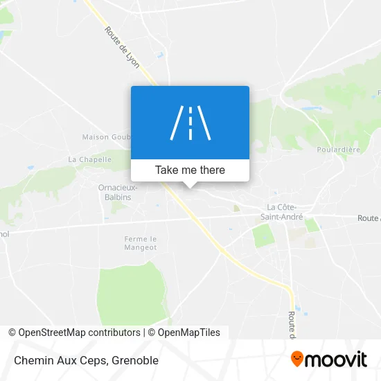 Chemin Aux Ceps map