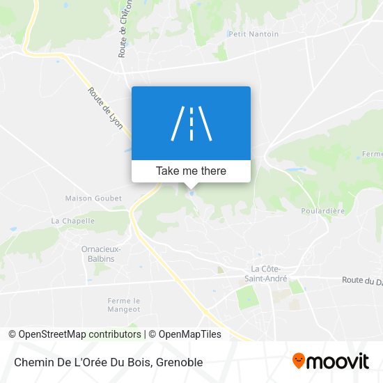 Chemin De L'Orée Du Bois map