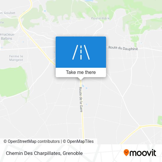 Chemin Des Charpillates map