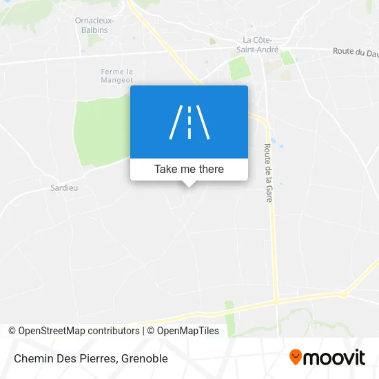 Chemin Des Pierres map