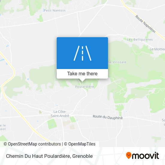 Chemin Du Haut Poulardière map