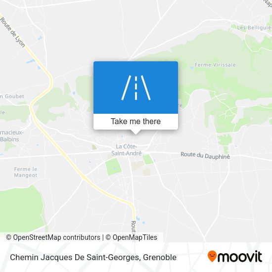 Chemin Jacques De Saint-Georges map