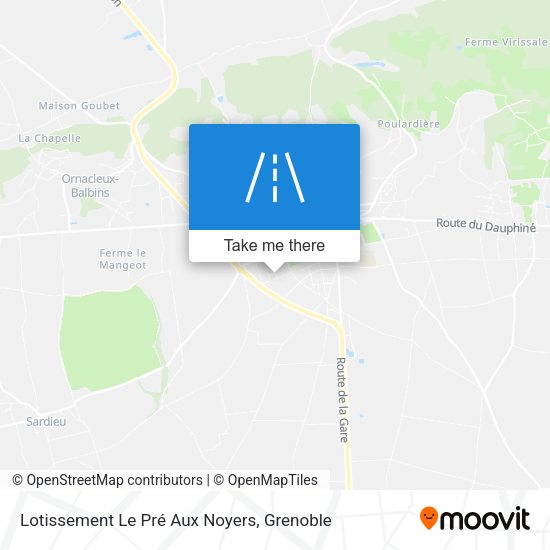 Lotissement Le Pré Aux Noyers map