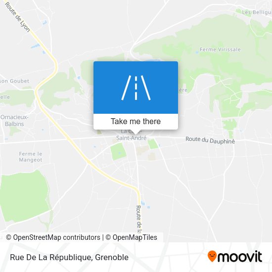 Rue De La République map