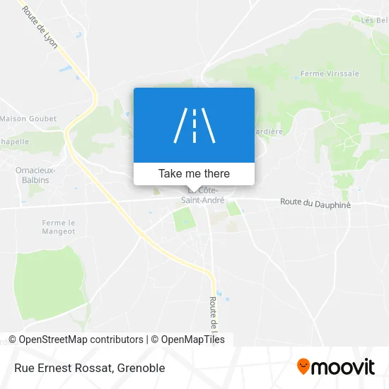 Rue Ernest Rossat map