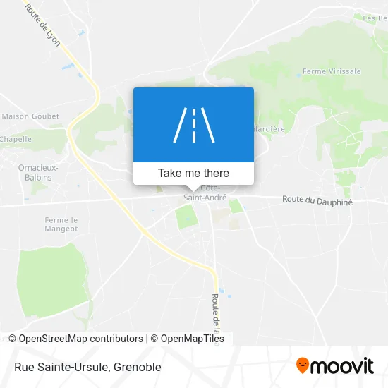Rue Sainte-Ursule map