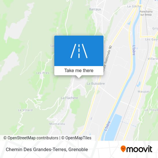 Chemin Des Grandes-Terres map