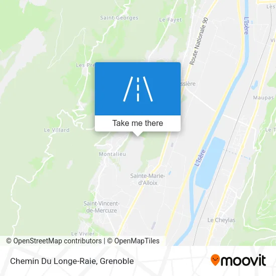 Chemin Du Longe-Raie map