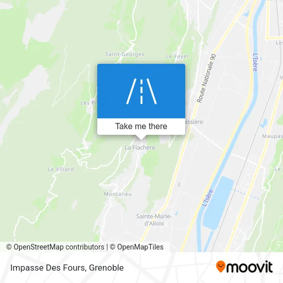 Impasse Des Fours map