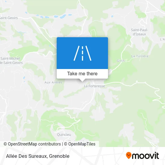 Allée Des Sureaux map