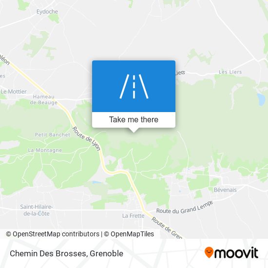 Chemin Des Brosses map