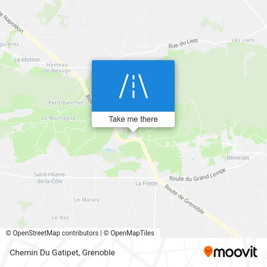 Chemin Du Gatipet map