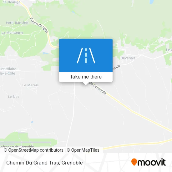 Chemin Du Grand Tras map