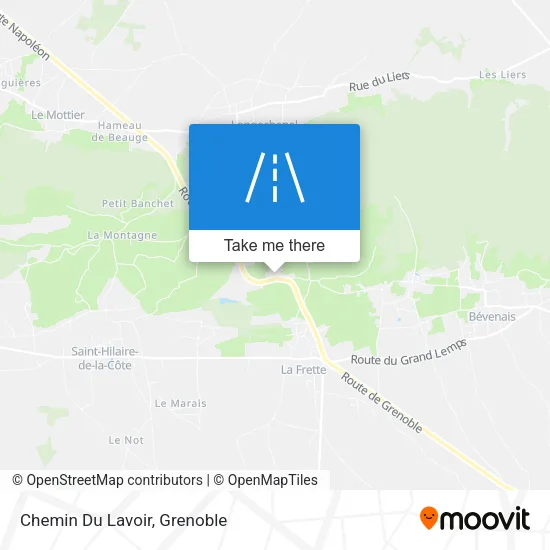 Chemin Du Lavoir map