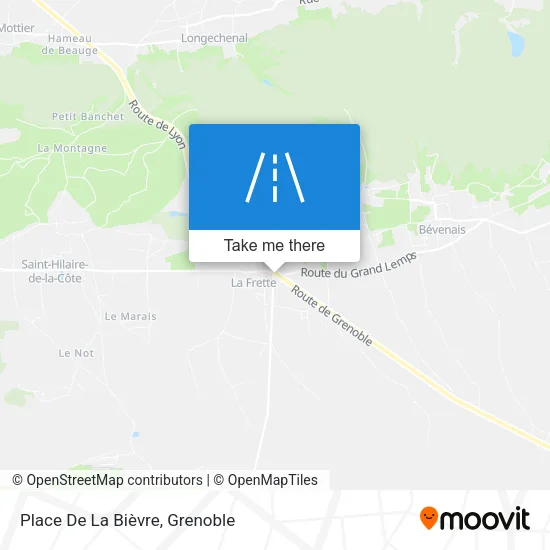 Place De La Bièvre map