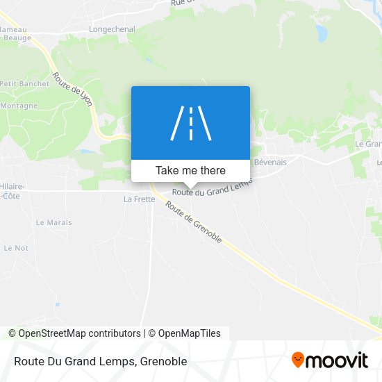 Route Du Grand Lemps map