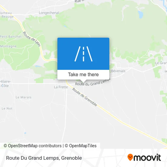 Route Du Grand Lemps map