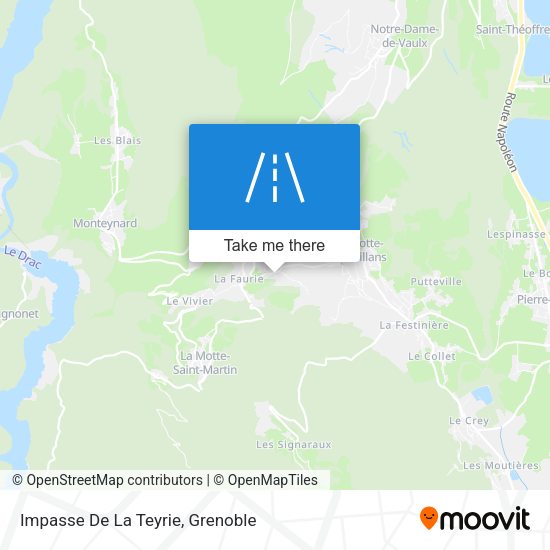 Impasse De La Teyrie map