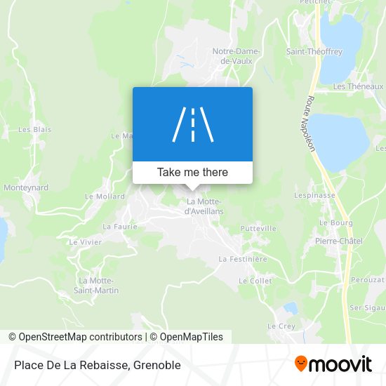 Place De La Rebaisse map