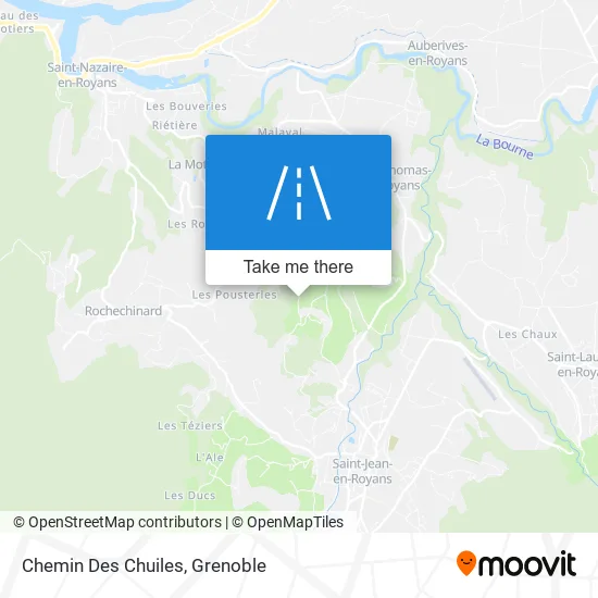Chemin Des Chuiles map