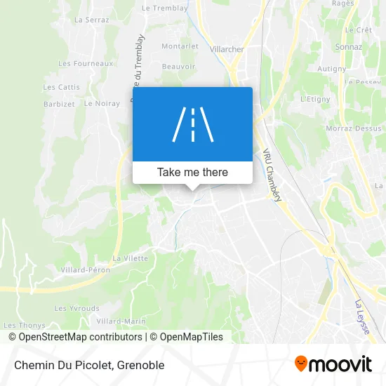 Chemin Du Picolet map