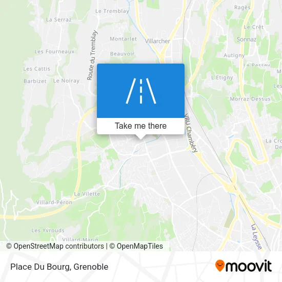 Place Du Bourg map