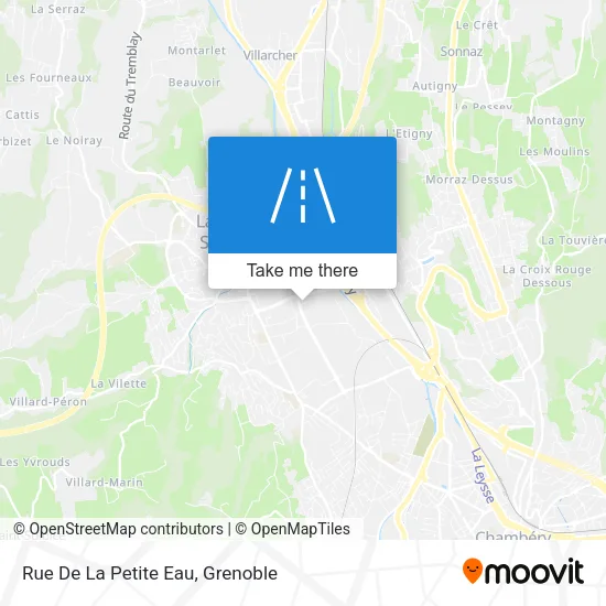 Rue De La Petite Eau map
