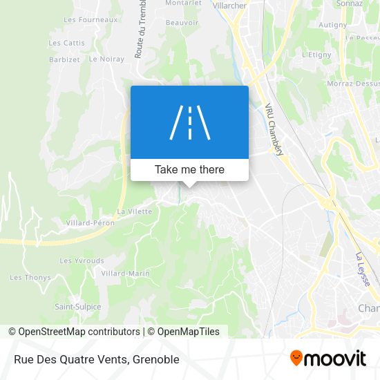 Rue Des Quatre Vents map