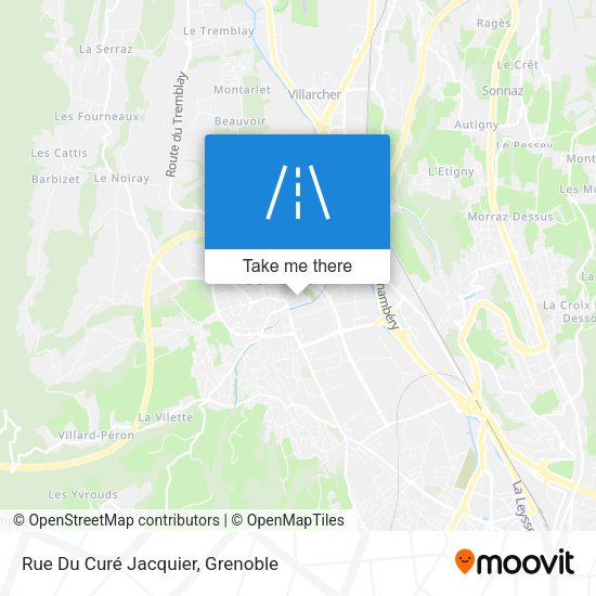 Rue Du Curé Jacquier map