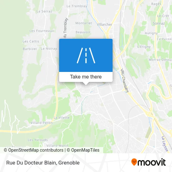 Rue Du Docteur Blain map