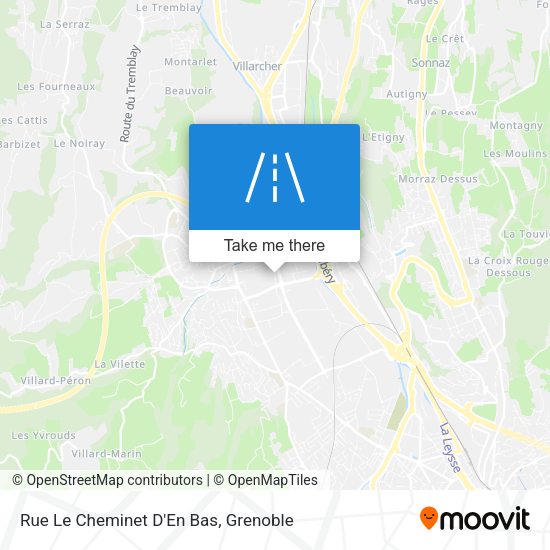 Rue Le Cheminet D'En Bas map
