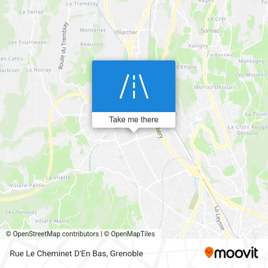 Rue Le Cheminet D'En Bas map