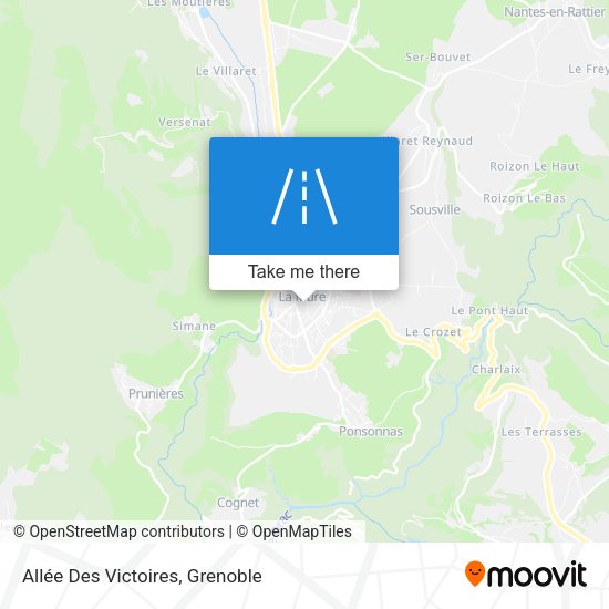 Allée Des Victoires map
